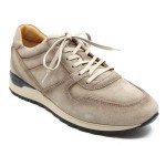 Greve sneaker beige daim 7243